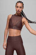Airlift Mesh Infatuation Bra - Brownstone — photo 1