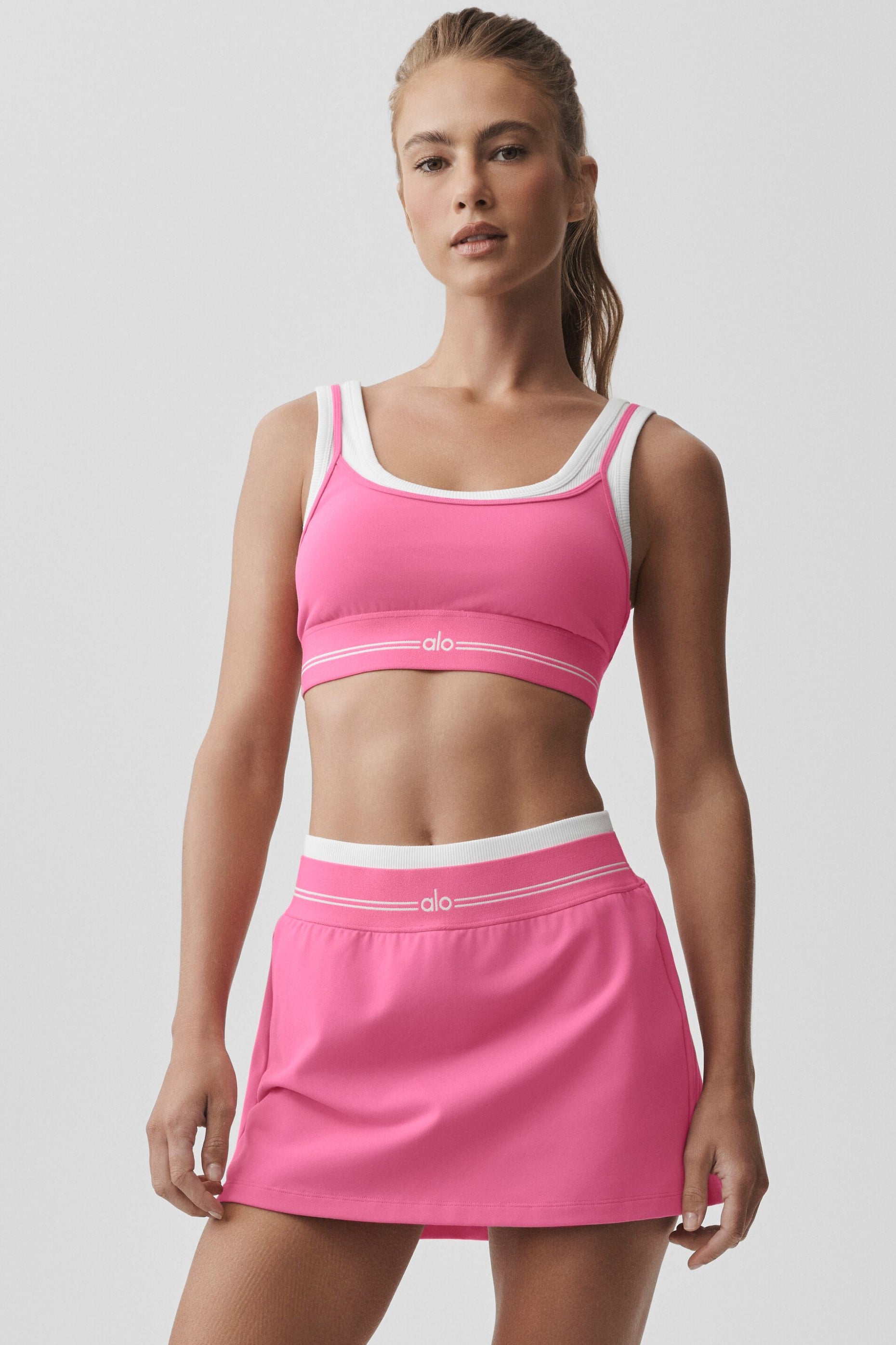 Airbrush Better Together Bra - Paradise Pink/White — photo 3