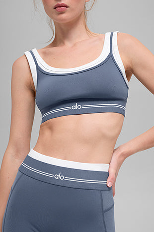 Airbrush Better Together Bra - Bluestone/White — photo 4