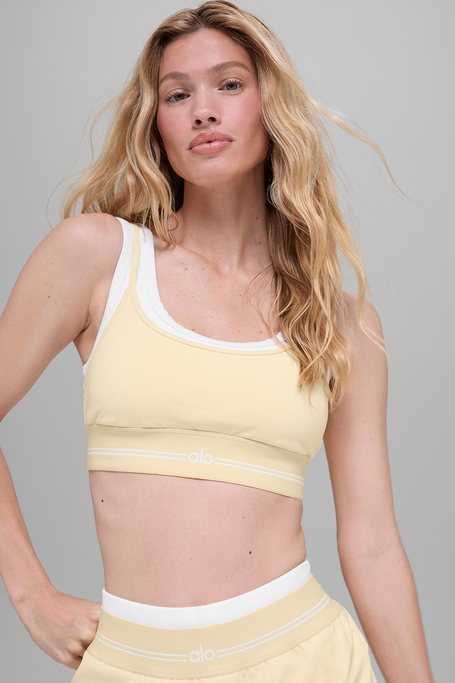 Airbrush Better Together Bra - Candlelight Yellow/White — photo 3