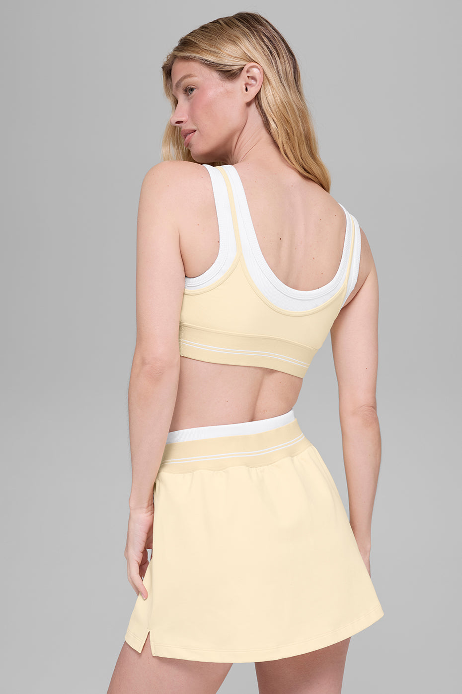Airbrush Better Together Bra - Candlelight Yellow/White — photo 2