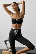 Airbrush Race Pace Bra - Black/White — photo 1