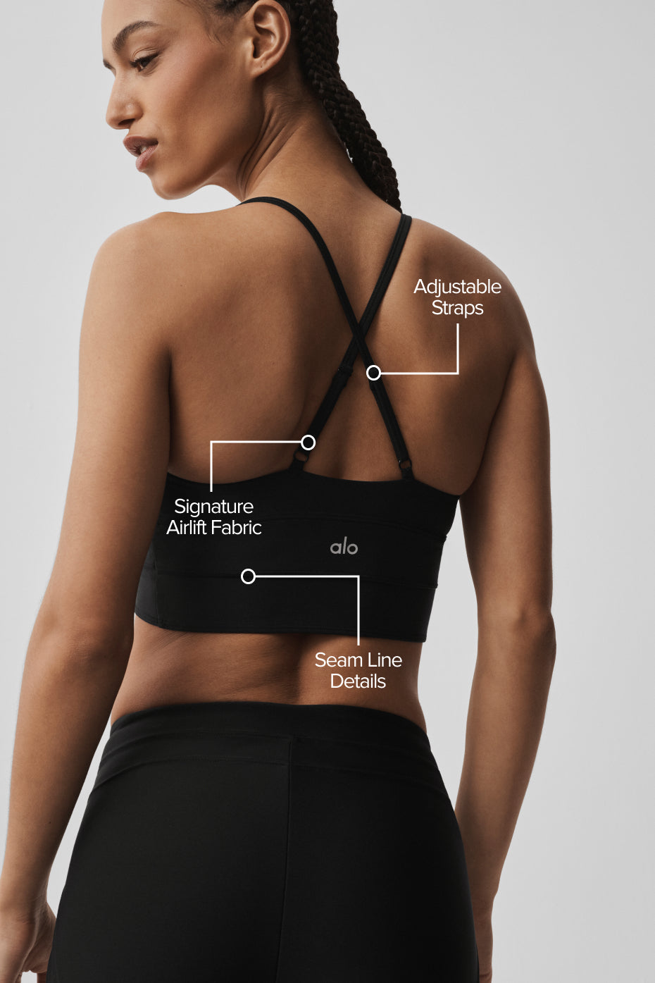 Airlift Evolve Bra - Black — photo 2