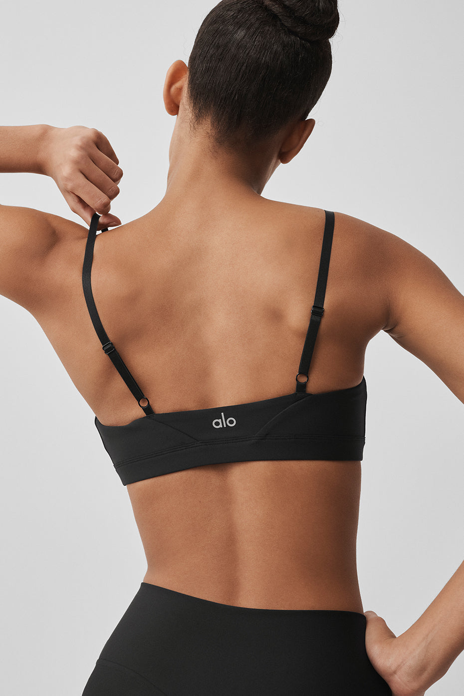 Airlift Fine Line Bra - Black — photo 3