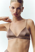 Silk Luminous Bra - Alpine Cocoa — photo 1