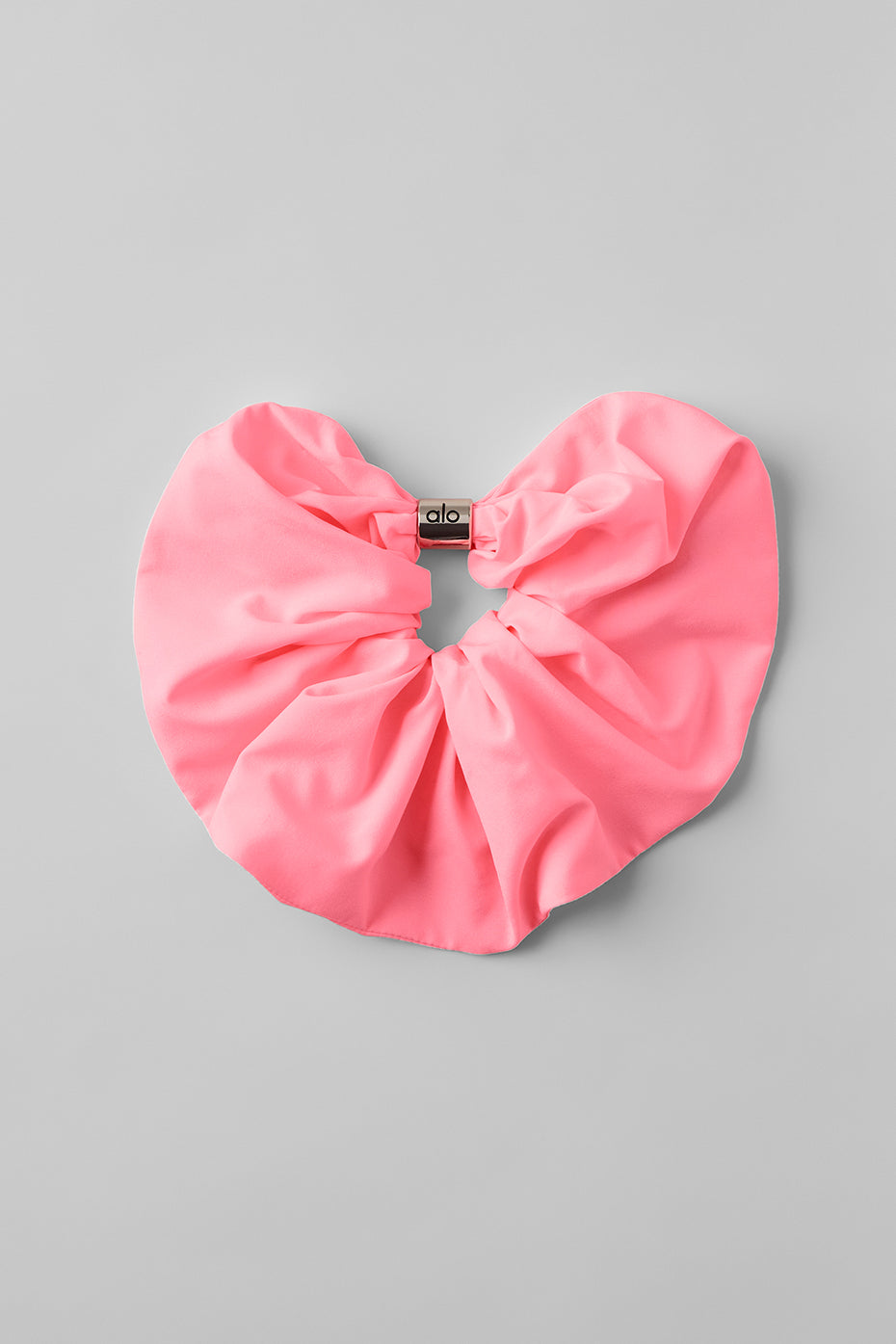 Bead It Oversized Scrunchie - Neon Bubblegum — photo 1