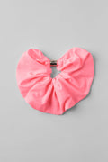 Bead It Oversized Scrunchie - Neon Bubblegum — photo 1