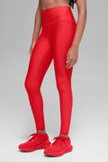 Airlift Winter Warm High-Waist Legging - Bright Red — photo 1