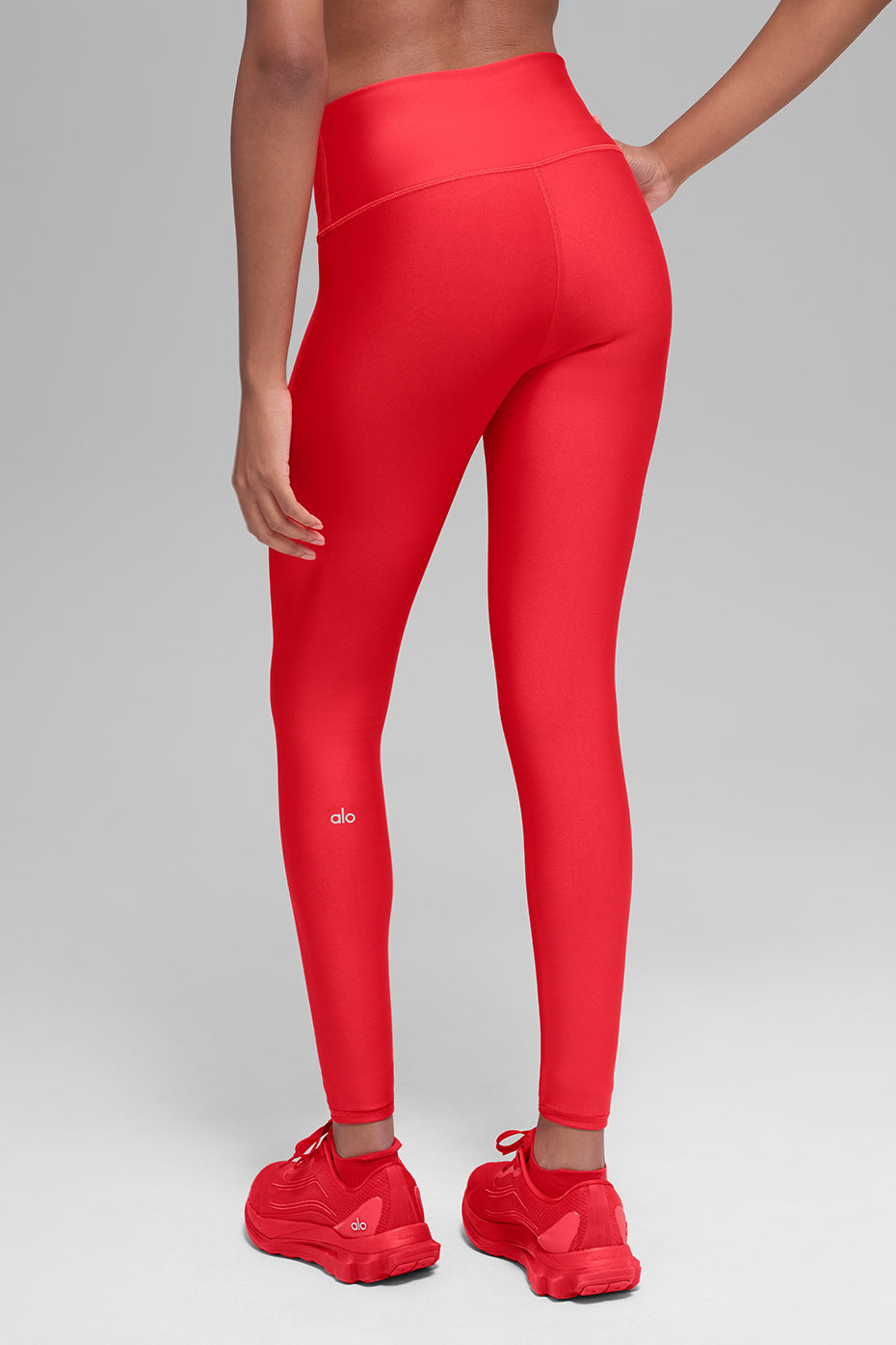 Airlift Winter Warm High-Waist Legging - Bright Red — photo 2