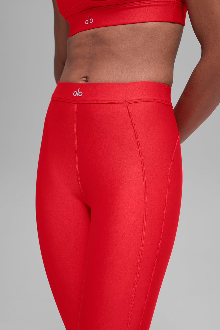 Airlift High-Waist Ignite 7/8 Legging - Bright Red — photo 2