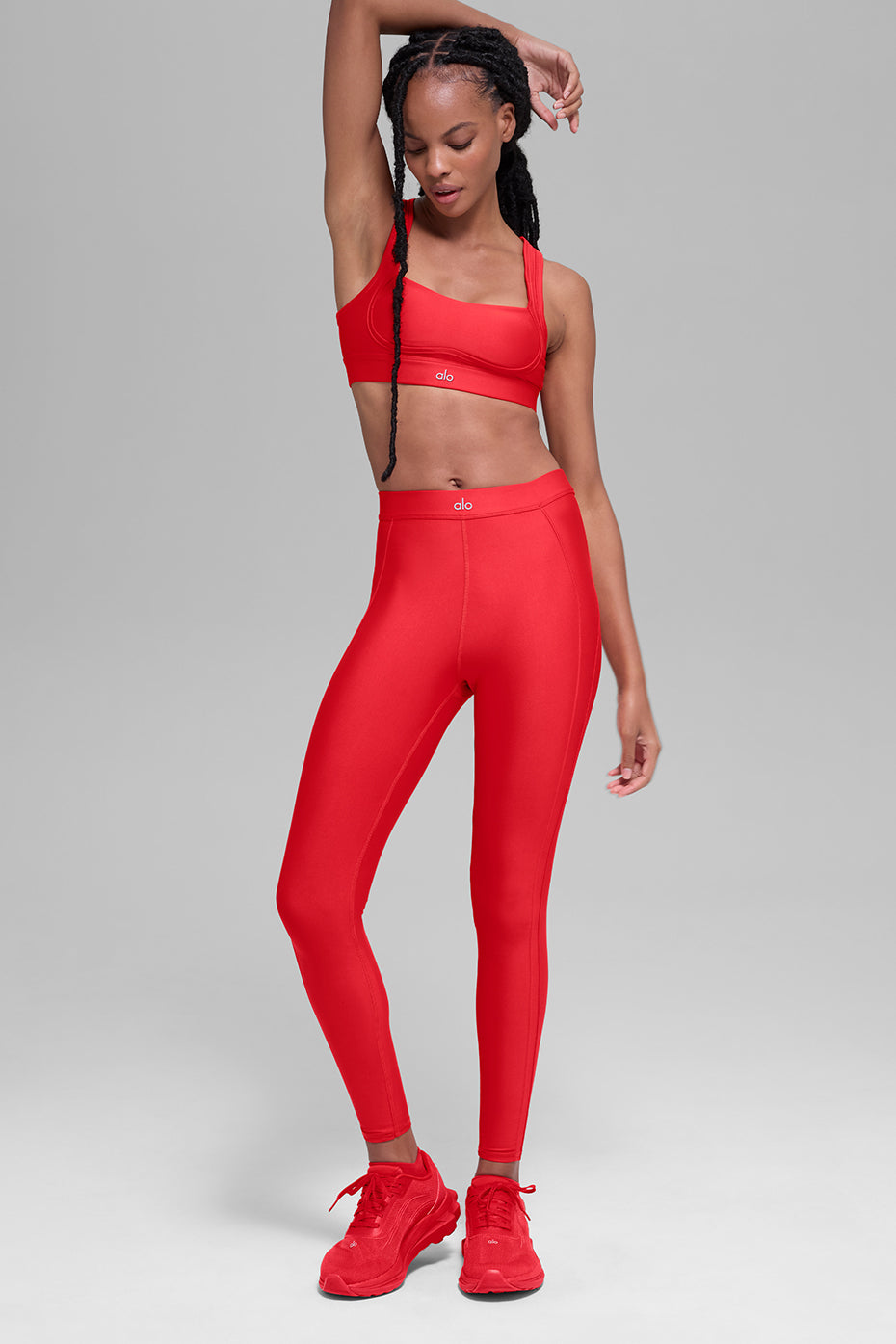 Airlift High-Waist Ignite 7/8 Legging - Bright Red — photo 5