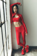 Airlift High-Waist Ignite 7/8 Legging - Bright Red — photo 1